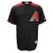 NEW Arizona Diamondbacks Majestic Official Cool Base Jersey Black Red