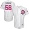 White Hector Rondon Men #56 Majestic MLB Chicago Cubs 2016 Mother Day Fashion Flex Base Jersey