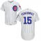 White Tim Federowicz Men #15 Majestic MLB Chicago Cubs Flexbase Collection Jersey