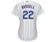 Addison Russell Chicago Cubs Majestic Women's 2015 Cool Base Player Jersey - White