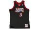 Allen Iverson Philadelphia 76ers Mitchell & Ness Authentic Basketball Jersey C Black