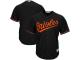 Baltimore Orioles Majestic Big & Tall Pop Fashion V-Neck Jersey - Black