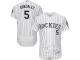 Carlos Gonzalez Colorado Rockies Majestic Flexbase Authentic Collection Player Jersey - White