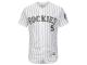 Carlos Gonzalez Colorado Rockies Majestic Flexbase Authentic Collection Player Jersey - White