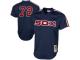 Carlton Fisk Chicago White Sox Mitchell & Ness Cooperstown Mesh Batting Practice Jersey - Navy