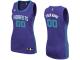 Charlotte Hornets adidas Women's Custom Replica Road Jersey - Purple