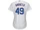 Chicago Cubs Jake Arrieta Majestic Women's Cool Base Player Jersey - White