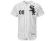 Chicago White Sox Majestic Flexbase Authentic Collection Custom Jersey - White Black