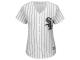 Chicago White Sox Majestic Women's Cool Base Custom Jersey - White Black