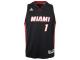 Chris Bosh Miami Heat adidas Youth 2014-15 New Swingman Road Jersey C Black