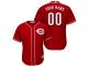 Cincinnati Reds Majestic Cool Base Custom Jersey - Red