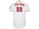 Cincinnati Reds Majestic Flexbase Authentic Collection Custom Jersey - White