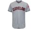 Cleveland Indians Majestic Flexbase Authentic Collection Custom Jersey - Gray