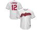 Cleveland Indians Majestic Official Cool Base Francisco Lindor Player Jersey - White