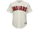 Cleveland Indians Majestic Official Cool Base Team Jersey - Cream