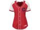 Cleveland Indians Majestic Women's Fashion Replica Jersey - Red