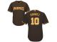 Coffee Alexei Ramirez Men #10 Majestic MLB San Diego Padres New Cool Base Jersey