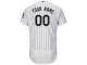 Colorado Rockies Majestic Flexbase Authentic Collection Custom Jersey - White