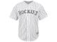 Colorado Rockies Majestic Official Cool Base Jersey - White