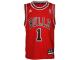 Derrick Rose Chicago Bulls adidas Preschool Replica Road Jersey - Red