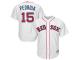 Dustin Pedroia Boston Red Sox Majestic Stars & Stripes 4th of July Cool Base Player Jersey - White