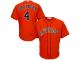 George Springer Houston Astros Majestic 2015 Cool Base Player Jersey - Orange