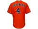 George Springer Houston Astros Majestic 2015 Cool Base Player Jersey - Orange