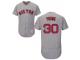 Gray Chris Young Men #30 Majestic MLB Boston Red Sox Flexbase Collection Jersey