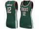 Jabari Parker Milwaukee Bucks adidas Women's Replica Jersey C Green