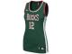 Jabari Parker Milwaukee Bucks adidas Women's Replica Jersey C Green