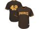 Jackie Robinson San Diego Padres Majestic Cool Base Jersey - Brown