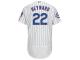 Jason Heyward Chicago Cubs Majestic Flexbase Authentic Collection Jersey with 100 Years at Wrigley Field Commemorative Patch - White Royal