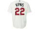 Jason Kipnis Cleveland Indians Majestic 2015 Cool Base Player Jersey - Cream