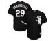 Jeff Samardzija Chicago White Sox Majestic 2015 Cool Base Player Jersey - Black