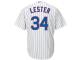 Jon Lester Chicago Cubs Majestic 2015 Cool Base Player Jersey - White