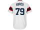 Jose Abreu Chicago White Sox Majestic Cooperstown Collection Cool Base Player Jersey - White Navy