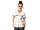 Jose Bautista Toronto Blue Jays Majestic Women's Cool Base 40th Anniversary Patch Jersey - White