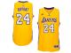 Kobe Bryant Los Angeles Lakers adidas Player Swingman Home Jersey - Gold