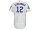 Kyle Schwarber Chicago Cubs Majestic Flexbase Authentic Collection Jersey with 100 Years at Wrigley Field Commemorative Patch - White Royal