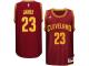 LeBron James Cleveland Cavaliers adidas Replica Road Jersey - Garnet