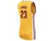 LeBron James Cleveland Cavaliers adidas Women's Alternate Replica Jersey C Gold