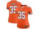 Legend Vapor Untouchable Women's Dymonte Thomas Denver Broncos Nike Color Rush Jersey - Orange