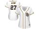 Matt Kemp San Diego Padres Majestic Women's Cool Base Player Jersey - White