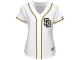 Matt Kemp San Diego Padres Majestic Women's Cool Base Player Jersey - White