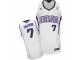 Men Adidas Sacramento Kings #7 Darren Collison Swingman White Home NBA Jersey