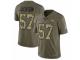 Men Nike Denver Broncos #57 Tom Jackson Limited Olive/Camo 2017 Salute to Service NFL Jersey