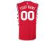 Men Philadelphia 76ers adidas 2015 Custom Replica Alternate Jersey - Red