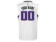 Men Sacramento Kings adidas Custom Replica Home Jersey - White