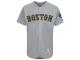 Men's Boston Red Sox David Ortiz Majestic Gray Fashion 2016 Memorial Day Flex Base Jersey