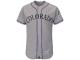 Men's Colorado Rockies #28 Nolan Arenado Majestic Gray Authentic Collection Flexbase Jersey